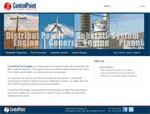 Tablet Screenshot of controlpointtech.com